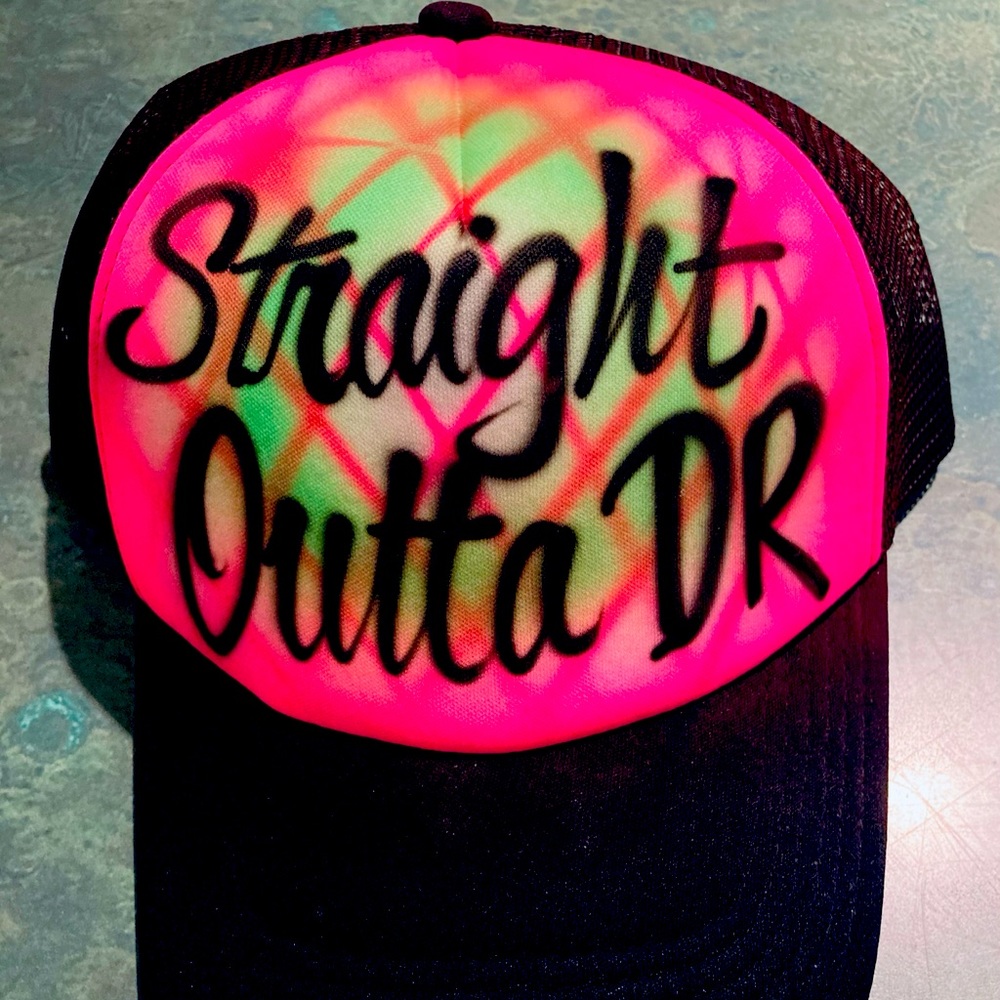 Custom made- Airbrush Hat